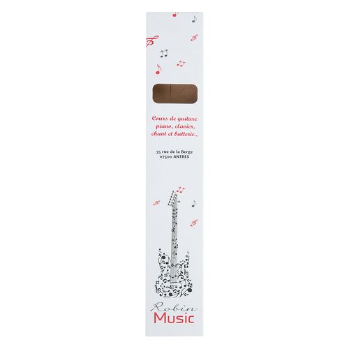 ETUI CARTON KRAFT 4 CRAYONS - 4