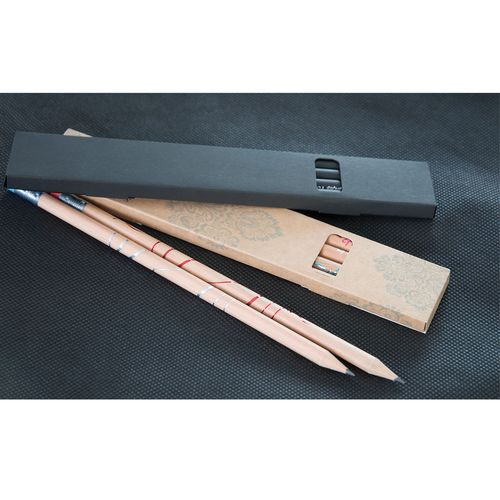 ETUI CARTON KRAFT 4 CRAYONS - 12