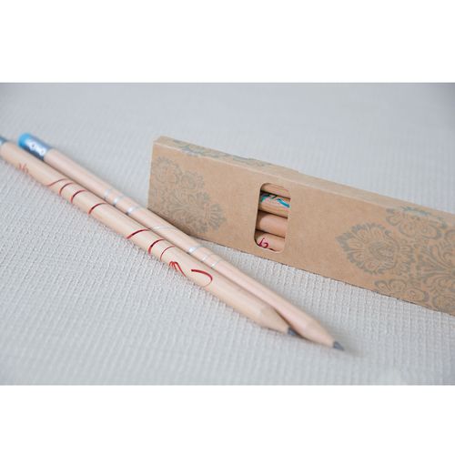 ETUI CARTON KRAFT 4 CRAYONS - 14