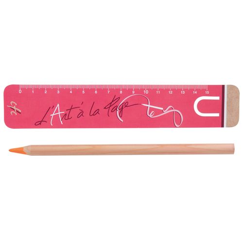 KIT BUREAU FLUO ORANGE 17,6 cm - 2