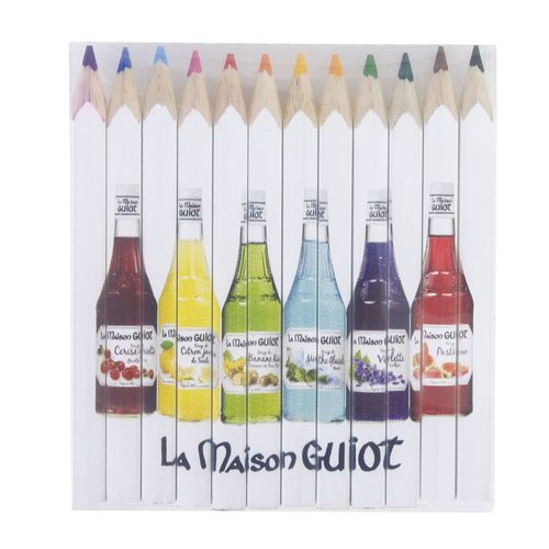 SET QUADRI 12 COUL 8,7 cm - 13