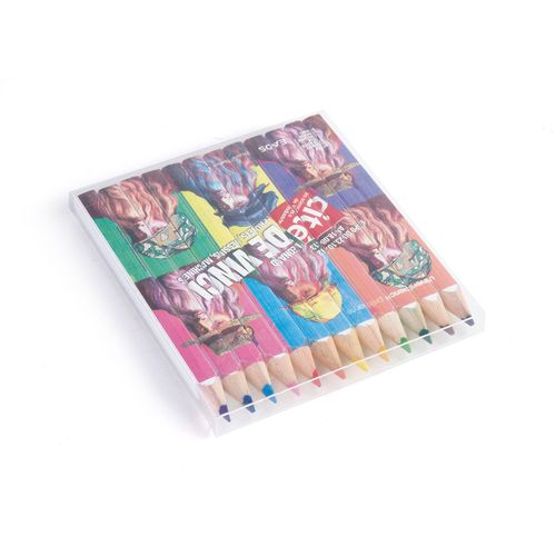 SET QUADRI 12 COUL 8,7 cm - 2