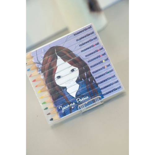 SET QUADRI 12 COUL 8,7 cm - 3