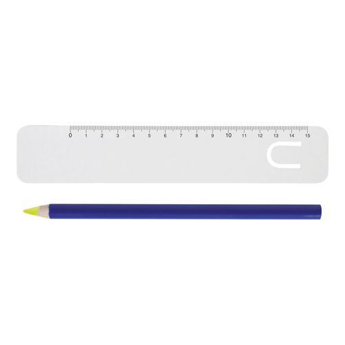 KIT BUREAU FLUO JAUNE 17,6 cm - 2