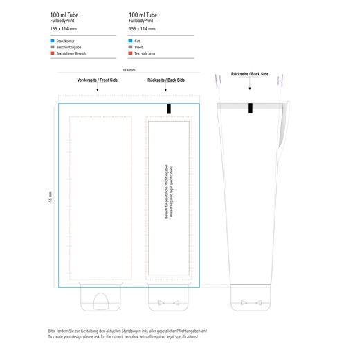 Hand Balm Marigold, 100 ml Tube Hand Balm Marigold, 100 ml Tube