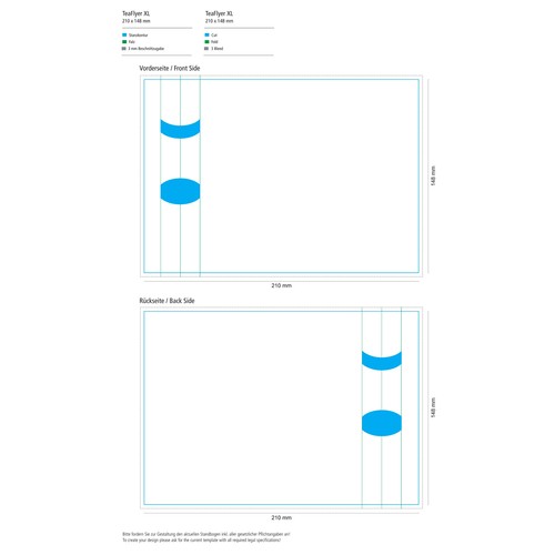 TeaFlyer XL inclusif 1 TeaStick  (design individuel) thumbnail 9