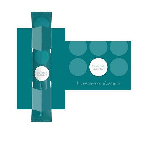 Carte de visite Tea-V-Card inclusif 1 TeaStick (design individuel) thumbnail 4