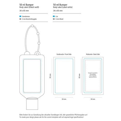 Sun Milk "sensitive" SPF 30, 50 ml Bumper (frost), Body Label Sun Milk "sensitive" SPF 30, 50 ml Bumper (frost), Body Label