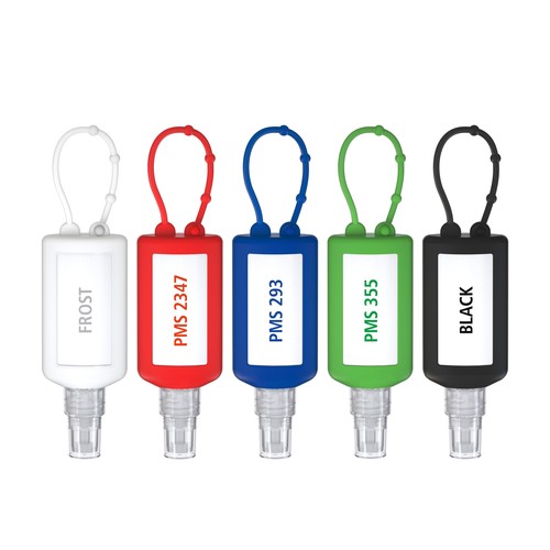 Spray Disinfectant for Hands, 50 ml Bumper (red), Body Label Spray Disinfectant for Hands, 50 ml Bumper (red), Body Label