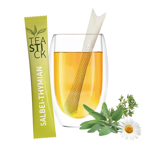 TeaStick - Herbes Sauge-Thym - Design individuel