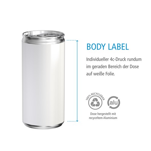 200 ml de jus d'Orange, cannette - Body Label thumbnail 5