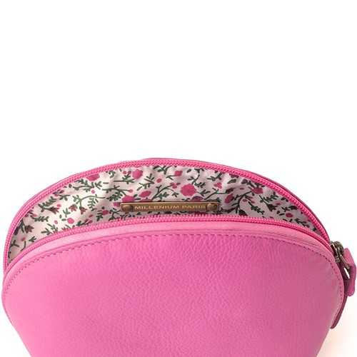 Trousse à maquillage Cuir Elysée Léa - 5