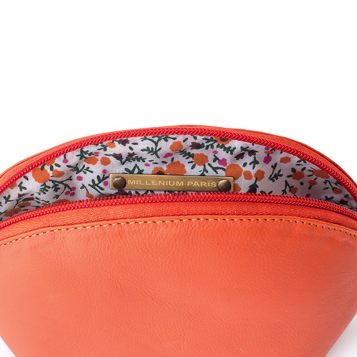 Trousse à maquillage Cuir Elysée Léa - 9