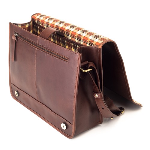 Besace messager Cuir Elysée Maxime - 7