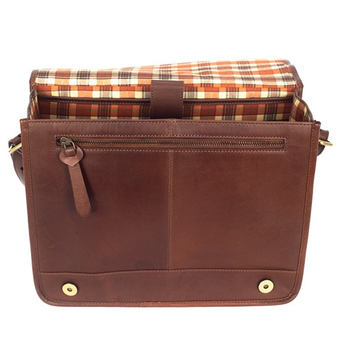 Besace messager Cuir Elysée Maxime - 8