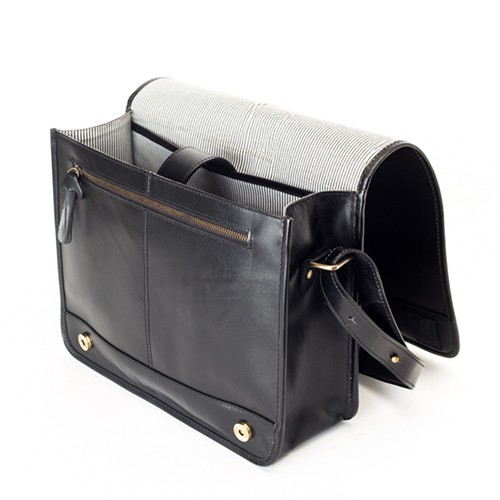 Besace messager Cuir Elysée Maxime - 4