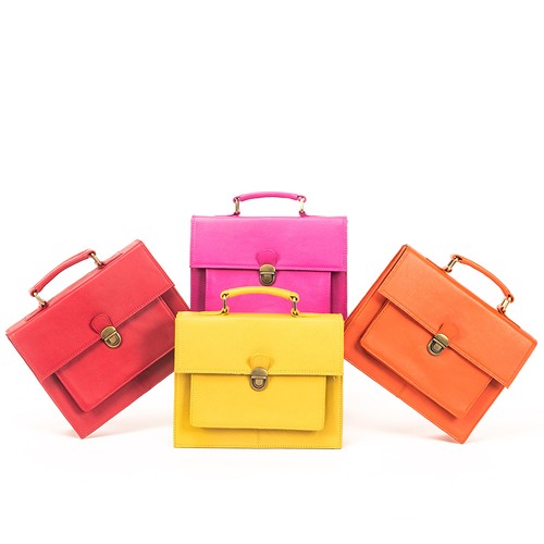 Mini cartable Cuir Elysée Charlotte - 7