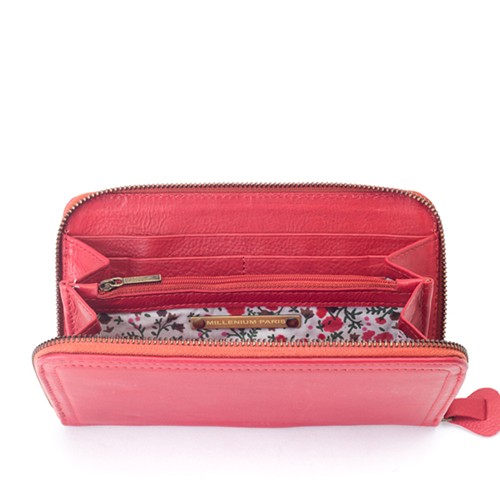 Portefeuille compagnon Cuir Elysée Ami - 5