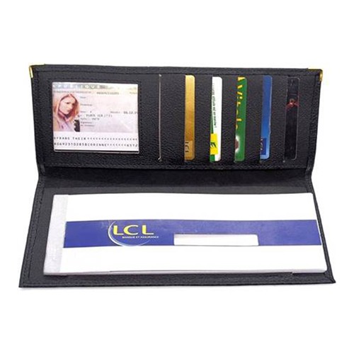 Porte-chéquier Cuir Elysée Chuck - 3