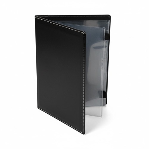 Porte-menu A5 Cuir Elysée François - 1