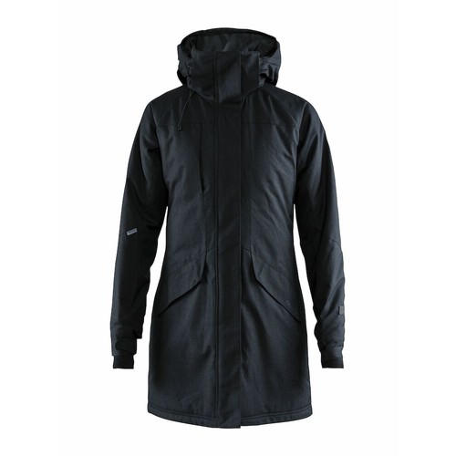 MOUNTAIN PADDED PARKAS LADIES BLACK MELANGE XS