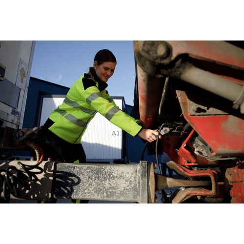 6111 SUDADERA DE MUJER EN ISO 20471 CLASE 3/2
