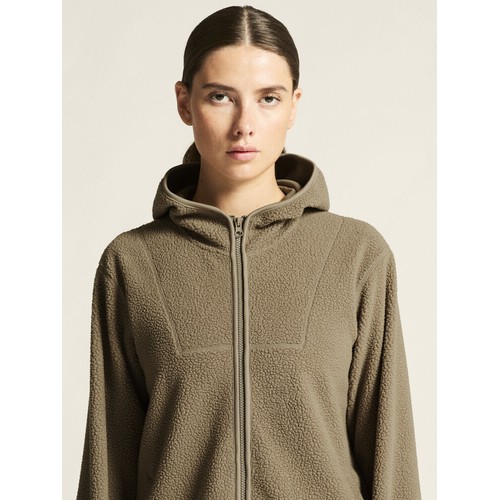 Join Pile Fleece FZ Hood W