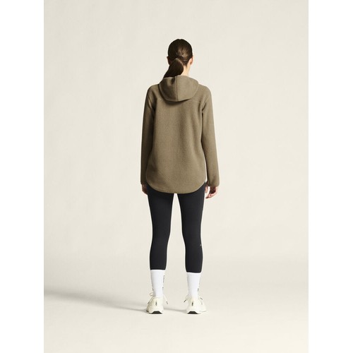 Join Pile Fleece FZ Hood W