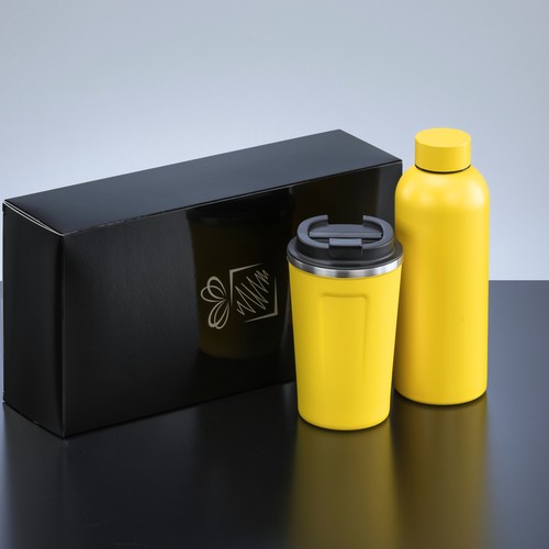 Nordic Set: borraccia termica 500 ml e tazza termica 350 ml