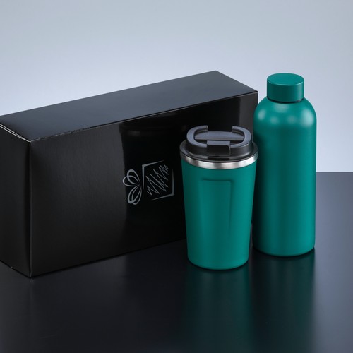 Nordic Set: borraccia termica 500 ml e tazza termica 350 ml