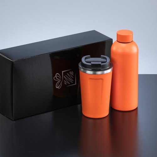 Nordic Set: borraccia termica 500 ml e tazza termica 350 ml