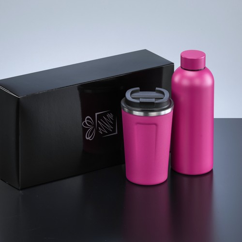 Nordic Set: borraccia termica 500 ml e tazza termica 350 ml