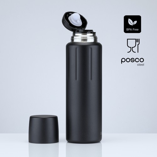Scandic Set: tazza termica 350 ml e thermos 750 ml