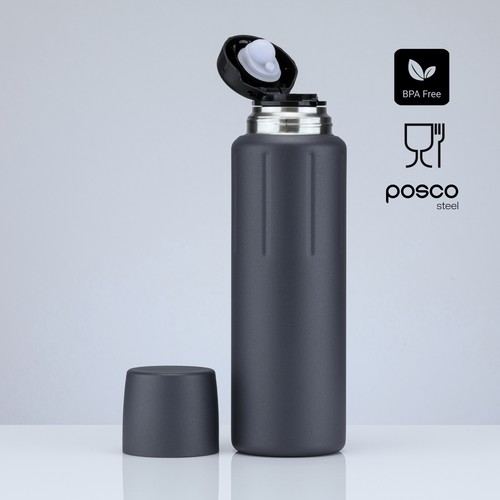 Scandic Set: tazza termica 350 ml e thermos 750 ml