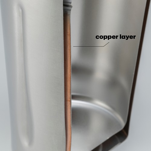 Scandic tazza termica da caffè con strato di rame, 350 ml