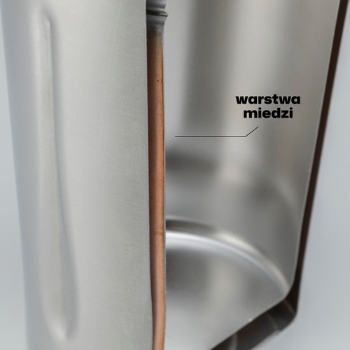 Scandic tazza termica da caffè con strato di rame, 350 ml