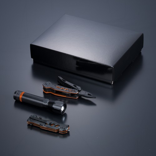 JUEGO OPTIMA III-B: MULTIHERRAMIENTA, CUCHILLO DE RESCATE Y LINTERNA GRANDE