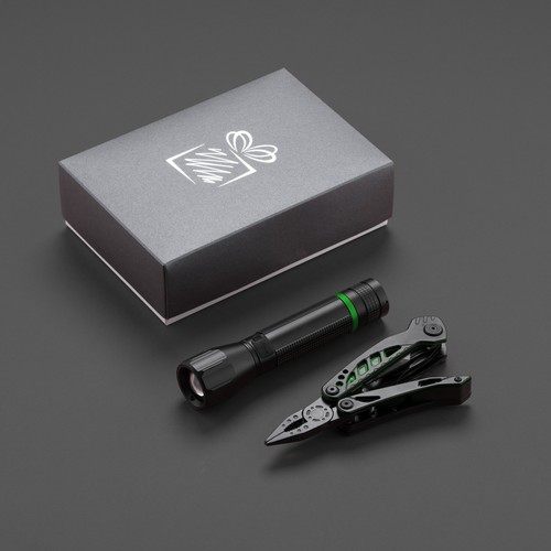 OPTIMA SET I-B: MULTITOOL AND MEDIUM FLASHLIGHT