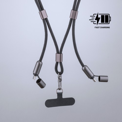 Opti Pro Series Magnetic – cavo magnetico USB-C a USB-C con laccetto, 60W PD