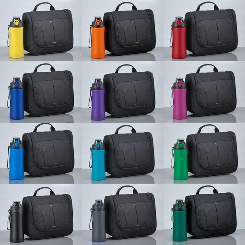 Primo Urban Set: beauty case e borraccia 550 ml
