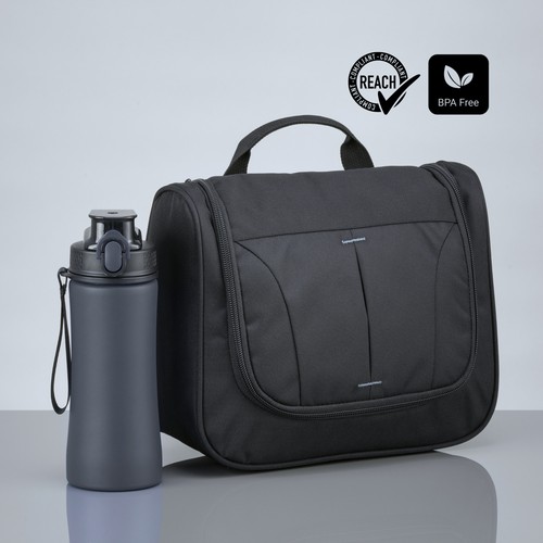 Primo Urban Set: beauty case e borraccia 550 ml