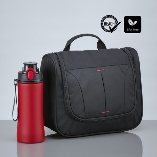 Primo Urban Set: beauty case e borraccia 550 ml