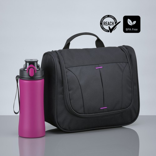 Primo Urban Set: beauty case e borraccia 550 ml