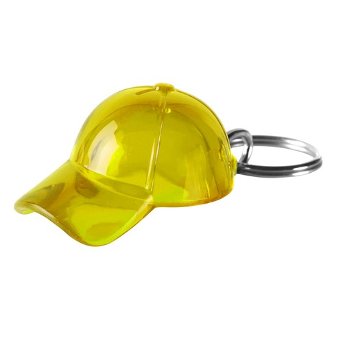 Cap Keychain recycled - stamped or standard ring