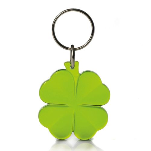 Four-leaf Clover Keychain with scratch function