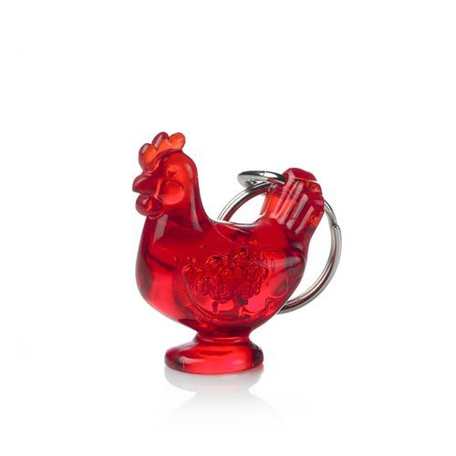 Kylie Keychain recycled  - stamped or standard ring