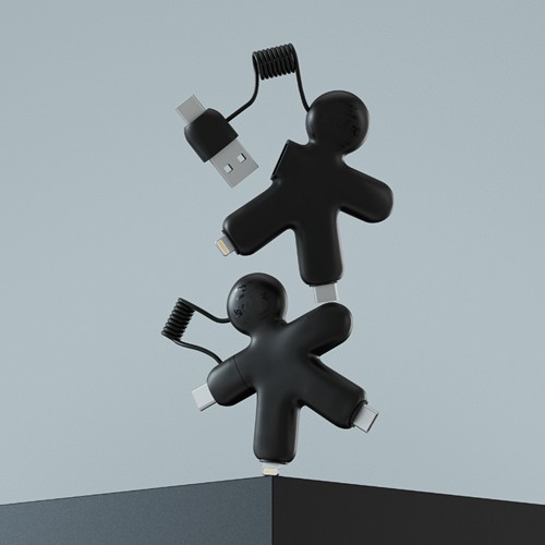 Buddy Cable Blanc - 4