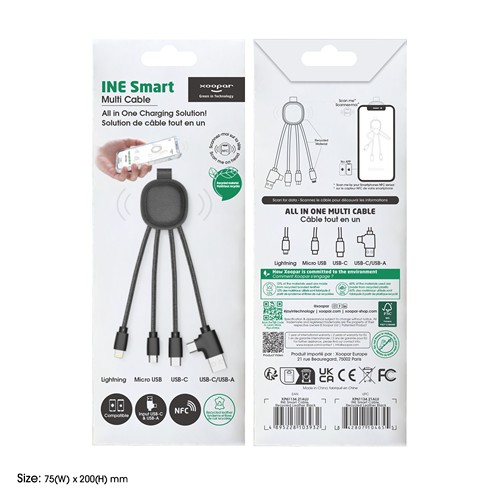 Ine Smart Recycled Leather Allura noir thumbnail 6