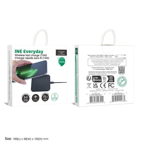 Ine Everyday Recycled Leather Allura noir - 6