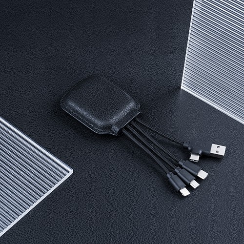 Ine Gamma Recycled Leather Allura noir - 3